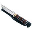 CCN-070901 - Red Black Pakkawood Stainless Steel Hunter
