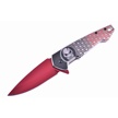 CCN-070972 - Red Metal Red Stainless Steel Assisted Tactical