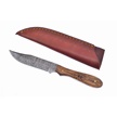 CCN-07898 - Show Sample Damascus Acacia Wood Bowie (1pc)