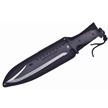 CCN-07942 - Show Sample Black Two Tone Blade Bowie(1pc)