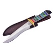 CCN-080081 - Stacked Resin Leather Sheath Chipaway Hunter