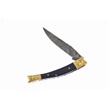 CCN-080114 - Buffalo Horn Damascus Blade Folder