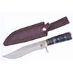 CCN-080218 - Blue Decorative Bone Fixed Blade
