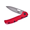CCN-080343 - Red Aluminum Matte Stainless Steel Non Assisted Tactical