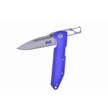 CCN-080432 - Blue Satin Stainless Steel Navy Rescue Knife