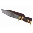 CCN-080532 - Red Deer Stag Damascus Bowie
