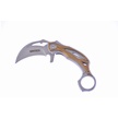 CCN-080670 - Tan Aluminum Satin Stainless Steel Wartech Karambit
