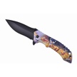 CCN-080692 - Deer Art Black Stainless Steel Assisted Tactical