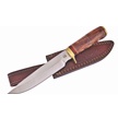 CCN-080711 - Brown Bone Hunter Leather Sheath