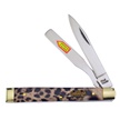 CCN-080780 - Leopard Resin Doctor's Knife w/ Spatula