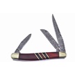 CCN-080833 - Rosewood Etched Blade Mini Stockman
