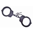 CCN-08191 - Closeout Black Steel Handcuffs (1pc