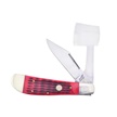 CCN-08283 - Show Sample Red Jigged Bone Cherrytree Chopper(1p