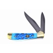 CCN-0871 - One Of A Kind Steel Warrior Blue Pickbone Locking Copperhead (1pc)