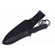 CCN-090066 - Black Abs Stainless Steel Stonewash Full Tang Hunter