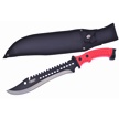 CCN-090080 - Red Defender Black Stainless Steel Bowie