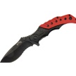 CCN-090163 - Red Aluminum Black Stainless Steel Assisted Open Tactical
