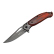 CCN-090181 - Wood w/ Grey Titanium Blade Assisted Tactical