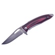 CCN-090185 - Red Micarta Aristocrat Stainless Steel Tactical