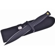 CCN-090284 - Black Elite Edge Black Stainless Steel Boot Knife