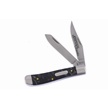 CCN-090460 - Black Swirl Stainless Steel Schrade Mini Trapper