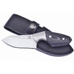 CCN-090471 - Black Micarta Stainless Steel Hen + Rooster Fixed Blade