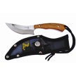 CCN-090739 - Burlwood Elk Ridge Stainless Steel Skinner