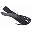CCN-090763 - Black Rubber Black Stainless Steel Bowie