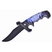 CCN-090797 - 3d Wolf Art Black Stainless Steel Tactical Folder