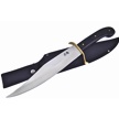 CCN-090826 - Black Pakkawood Stainless Steel Fulltang Bowie