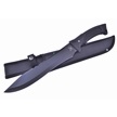 CCN-090840 - Black Rubber Black Stainless Steel Bowie