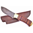 CCN-100477 - Leather Stack Damascus Boar (1pc)
