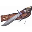 CCN-100629 - Crown Stag Damascus Bowie (1pc)