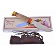 CCN-101905 - Trophy Stag Walnut Skinner (1pc)