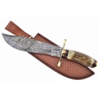 CCN-102737 - Damascus Original Stag Prototype Bowie(1