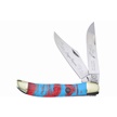 CCN-103736 - Michael Prater Hen + Rooster Canyon Turquoise Folding Hunter (1pc