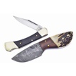 CCN-104173 - Stag Stud Damascus (2pcs)