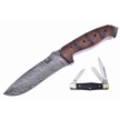 CCN-104818 - Rosewood Damascus Skinner (2pcs)
