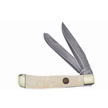 CCN-105171 - Michael Prater Hen + Rooster Ivory Damascus Trapper(1pc