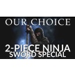 CCN-112143 - O/C 2pc Ninja Sword (2pc)