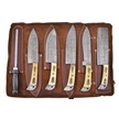 CCN-112336 - Hand Forged Damascus Chef Set (6