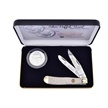 CCN-113048 - Hen + Rooster Silver Buffalo Trapper (1pc)