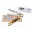 CCN-118506 - Case 2017 Amber Bone Trapper (1pc)
