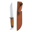 CCN-12571 - Case Leather Fix Blade w/Sheath (1pc)