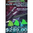 CCN-54030 - Knife Spectacular   (189pcs)