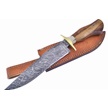 CCN-59227 - Valley Forge Damascus Crocket Bowie (1pc)