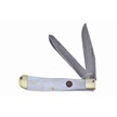 CCN-74173 - Show Sample Mother Of Pearl Damascus Trapper (1pc)