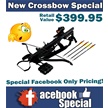 CCN-FB082517 - 175lb Recurve Crossbow w/Arrows