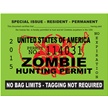 CERT-ZB - Zombie Permit Card