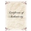 CERT - Certificate Of Authenticity